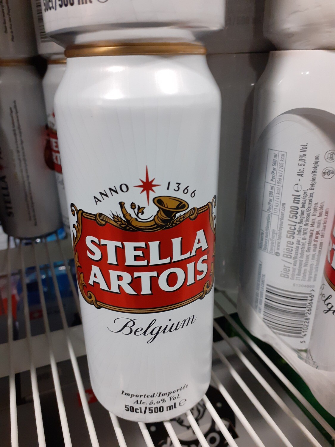 Stella Artois Canette Bière 1x50cl