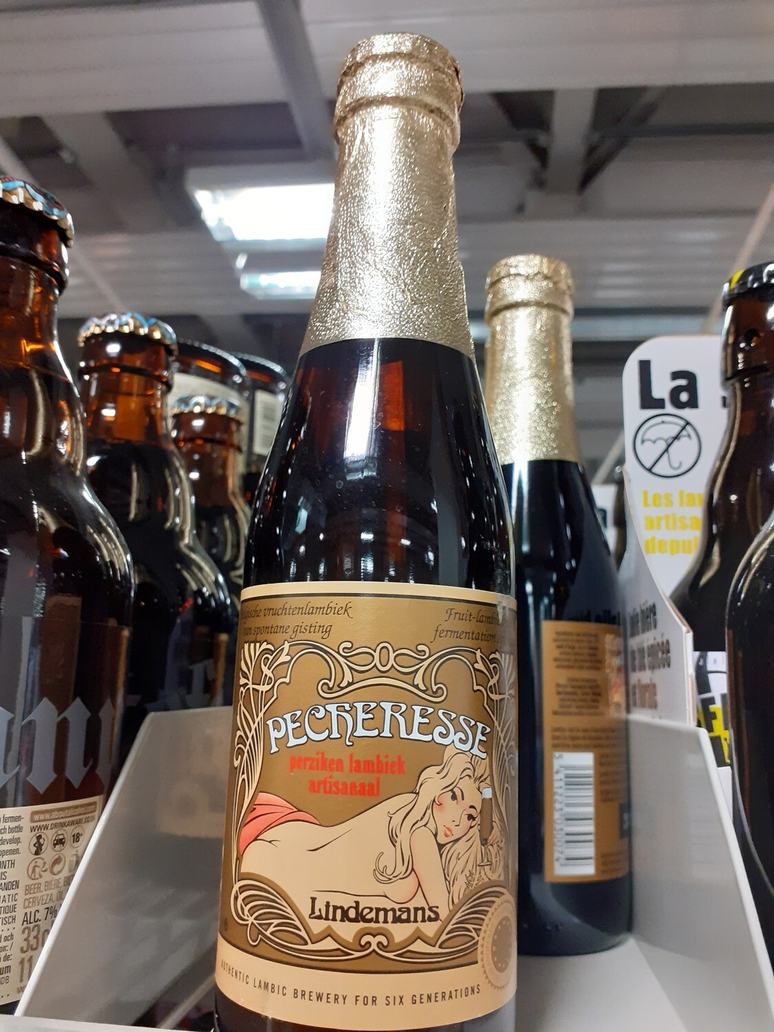 Lindemans Pecheresse Bière 1x25cl