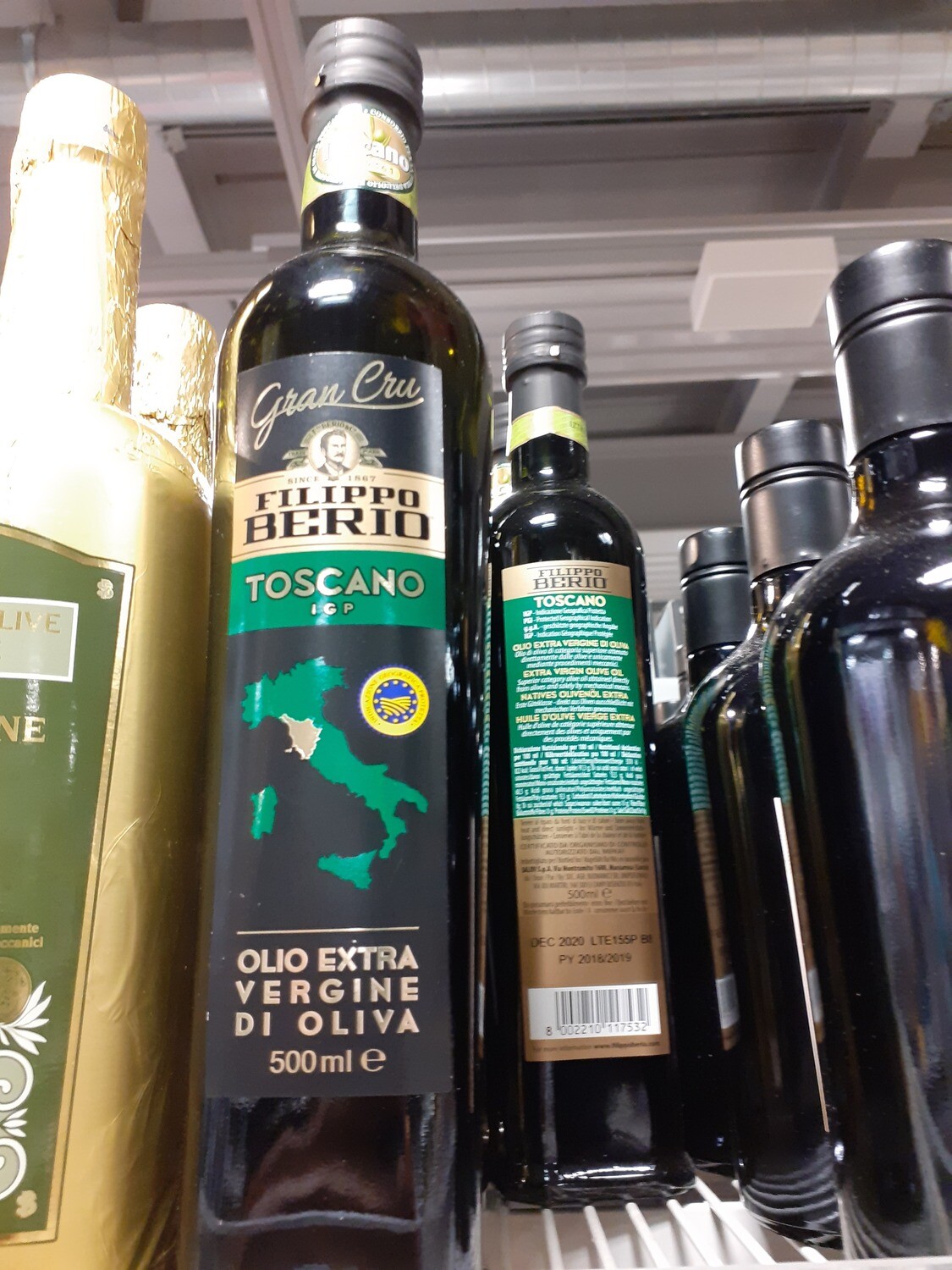 F. Berio huile olive IGP Toscano e.v. 1x50cl