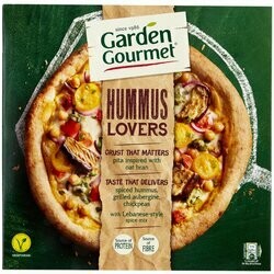Garden Gourmet Pizza Hummus Lovers 390g