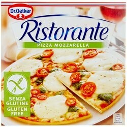 Dr. Oetker Pizza mozzarella sans gluten Ristorante surgelée 370g