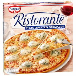 Dr. Oetker Pizza quatre fromages Ristorante surgelée 340g