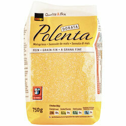 Polenta dorata semoule de maïs grain fin 750g