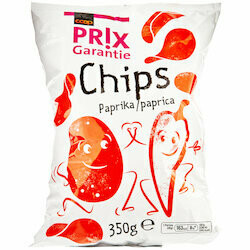 Prix Garantie Chips au paprika 350g