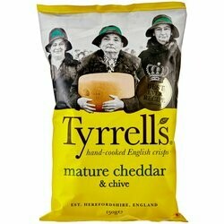 Tyrrells Chips Mature Cheddar 150g