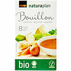 Bio Bouillon de légumes 8 cubes 80g