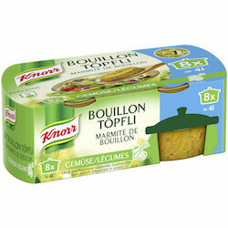 Knorr Marmite de bouillon aux légumes en gelé 224g