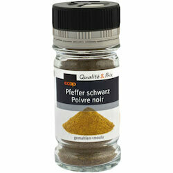 Poivre noir moulu 30g