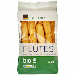 Bio Flûtes salés 125g