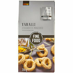 Fine Food Taralli fait maison avec de l'huile d'olive extra vierge 200g