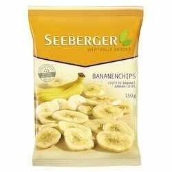 Seeberger Chips de bananes séchées 150g