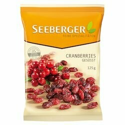 Seeberger Canneberges séchées 125g
