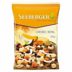 Seeberger Mélange de fruits secs Caribic Royal 200g