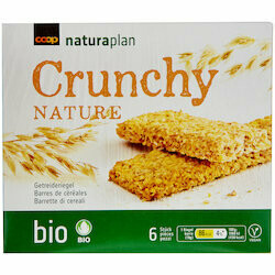 Bio Fairtrade Barres Crunchy nature 6 pièces 114g