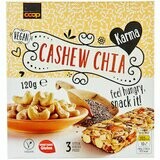 Karma Barres aux noix de cajou &amp; graines de chia 3 pièces 120g