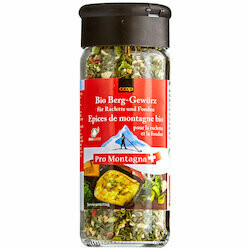 Pro Montagna Mélange d&#39;épices pour raclette &amp; fondue bio 21g