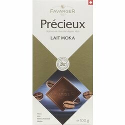 Favarger Précieux tabl. lait moka 100g