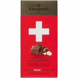 Favarger tab. lait-nois. Cr.Suisse 100g