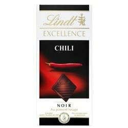 Lindt Plaque de chocolat Excellence noir au chili 100g