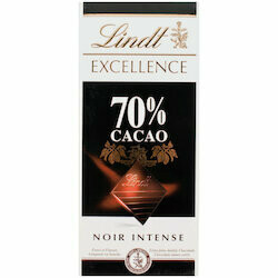 Lindt Excellence Tablette de chocolat 70% cacao 100g