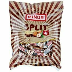 Minor Mini Praline Chocolate Bars 250g