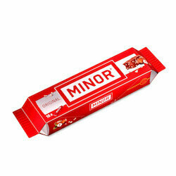 Minor Branches de chocolat praliné 18 pièces 270g