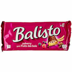 Balisto  Yoberry  148kg céréales enrobéés de chocolat de 8 piéces