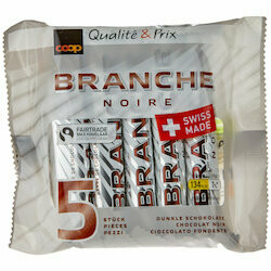 Fairtrade Branches de chocolat noir 5 pièces 113g