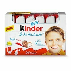Kinder Barres de chocolat 24 pièces 300g