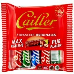 Cailler Branches de chocolat au lait L&#39;Originale 5x23g 115g