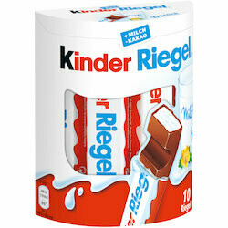 Kinder Barres de chocolat 10 pièces 210g