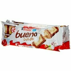 Kinder Chocolat blanc Bueno 39g 117g