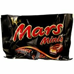 Mars Mini barres de chocolat 275g