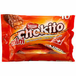 Nestlé Mini barres de chocolat Chokito avec du riz soufflé 200g