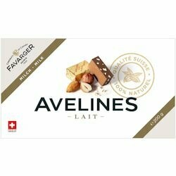 Favarger Pralinés Avelines au chocolat noir 20 pièces 200g