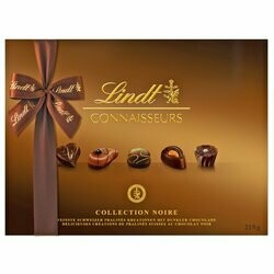 Lindt Connaisseurs Pralinés noirs assortis 215g
