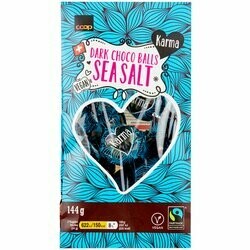 Karma Fairtrade Boules de chocolat au sel de mer 144g