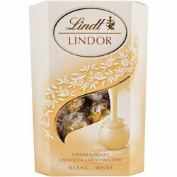 Lindt Boules de chocolat blanc Lindor fondant 200g