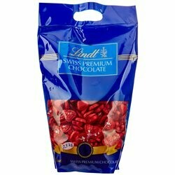 Lindt Cœurs rouges en chocolat 2.5Kg