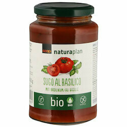 Bio Sauce tomate &amp; basilic 400g