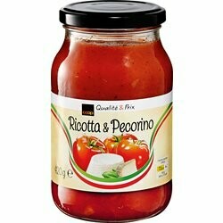 Sauce tomate avec ricotta &amp; pecorino 420g