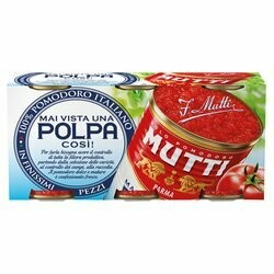 Mutti Pulpe de tomates 3x400g 1600g
