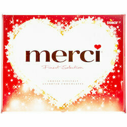 Merci Chocolats en coeurs Finest Selection 250g
