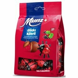 Munz Coccinelles avec crème pralinées 30 pièces 150g