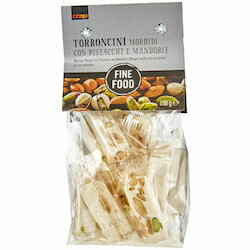 Fine Food Nougat tendre aux pistaches &amp; aux amandes 150g