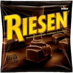 Storck Riesen Bonbons au caramel enrobés de chocolat 135g