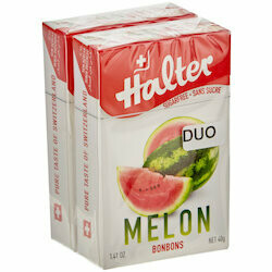Halter Pastilles à la pastèque sans sucre 2 paquets 80g