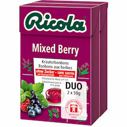 Ricola Pastilles aux baies sans sucre 50g