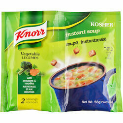 Knorr Préparation pour soupe aux légumes instantanée kasher  44g