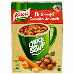 Knorr Quick Soup Préparation potage aux quenelles de viande 22g